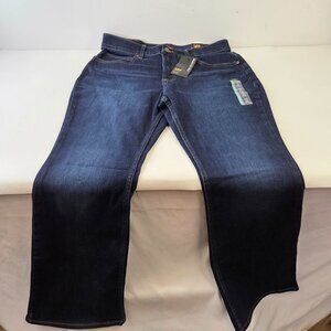 Lee Ultra Lux Comfort Jeans Size 14 Petite Bootcut Mid Rise NWT